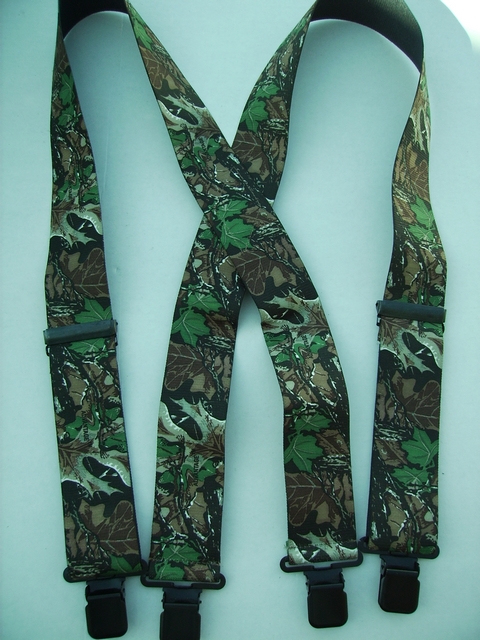 CAMOUFLAGE ADVANTAGE Suspenders 1 1/2 inches wide and 60 inches long UB220N60ADVA