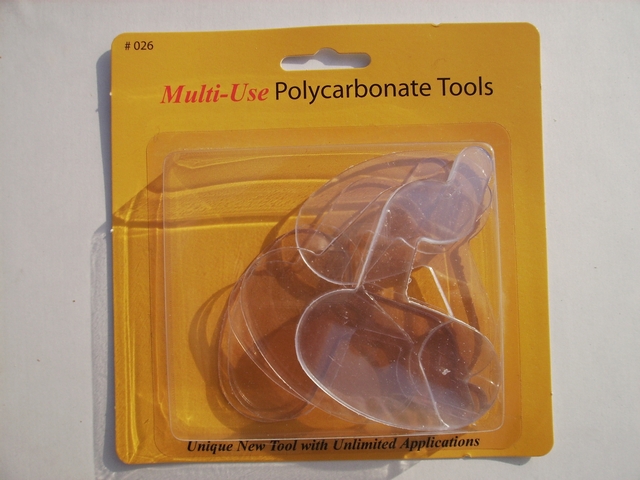 Multi Use Polycarbonate Tools TWO units per pack