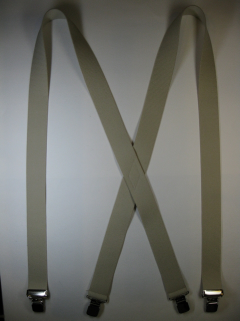 Man's Suspenders 20 colors 1 1/2" wide with strong grips and No leather back patch.