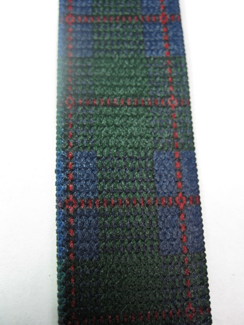 DARK FRESH GREEN PLAID PATTERN 3/4"x 48" Suspenders with 4 strong 1/2"x 1" Grips and 2 Length Adjusters in the front, all in NICKEL FINISH. Entirely Stretchable Hand Washable and Hang to Dry Cotton/Polyester Material. Entirely Stretchable Cotton/Polyester Material. UD760N48PHUN